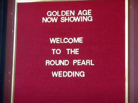 Art Deco wedding at The Golden Age Cinema with Greg Poppleton and the Bakelite Broadcasters