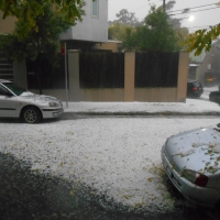 Sydney Hail Storm On 100th Anzac Day And Snowmen Appear!